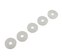 5 Pack Flush Valve Diaphragm Washer Seal for Roca Dual Flush Toilets, AH0007100R Replacement Part, Rubber Material, ID 0.67 Inch OD 2.6 I