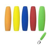 5 Pack Foam Grip Tubing Adaptive Utensils Grip Tubing Arthritic Hands Gadgets Grip for Elderly, Disabled, Arthritis，Parkinson (Color Mixing)