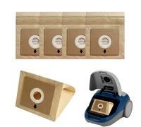 5 Pack For Bush Vacuum Cleaner Bags Efficiency Paper Dust Bags Vacuum Cleaner Bag For Bush Model Universal Vacuum Cleaner Dust Collection Bags Compatible with Multiple Models