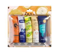 5 Pack Fragrance Hand Care Cream Set For Women, Enriched Natural Ingredients For Dry Hands,Nourishing Skin Softing Hydrating Moisturing Travel Blister Pack Size