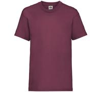 5 Pack Fruit of the Loom Kids Value T-Shirt Boys & Girls Plain Cotton