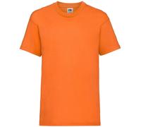 5 Pack Fruit of the Loom Kids Value T-Shirt Boys & Girls Plain Cotton