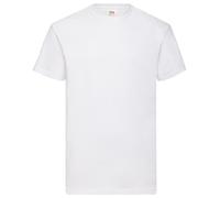 5 PACK Fruit of the Loom Mens Tee Shirt Plain 100% Cotton Round Neck T-Shirt TOP