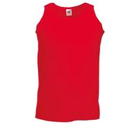 5 PACK Fruit of the Loom Men's Value weight Athletic Vest Tops Summer Vests Tee