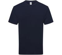 5 Pack Fruit of the Loom Unisex Pure Organic Cotton Short Sleeve Crew Neck Tee