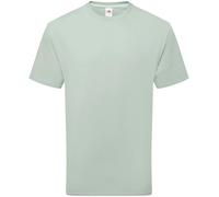 5 Pack Fruit of the Loom Unisex Pure Organic Cotton Short Sleeve Crew Neck Tee