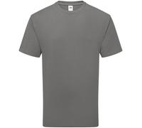 5 Pack Fruit of the Loom Unisex Pure Organic Cotton Short Sleeve Crew Neck Tee