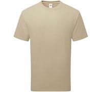 5 Pack Fruit of the Loom Unisex Pure Organic Cotton Short Sleeve Crew Neck Tee