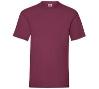 5 PACK Fruit Of The Loom Value T Shirt Crew Neck Ribbed Collar Men's Plain T Top