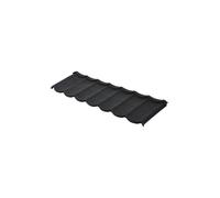 5-Pack Galvanised Asphalt Roof Tudor Roof Tiles, 0.46sqm for Sheds & Garages in Black The hot sale Black