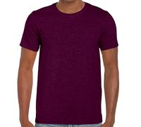 5 PACK Gildan Mens T-Shirt Softyle Plain 100% Ringspun Cotton Crewneck Tee Top