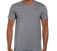 5 PACK Gildan Mens T-Shirt Softyle Plain 100% Ringspun Cotton Crewneck Tee Top