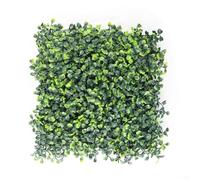 5 Pack Green Plastic Plant Wall Panels for Living Room Bedroom Office Decor Photo Shoot Backdrop Retail Display Garden Party Setup (A)