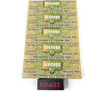 5 Pack Greengo Pack (Rolling Papers, Roaches and Tray) with Reds Tips