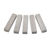 5 Pack Grey Pumice Stone Cleaners Heavy Duty Scouring Pads for Hard Water Stains for tile Grout 15x3.5cm
