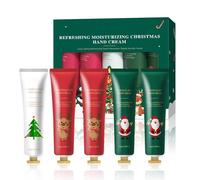 5-Pack Hand Cream Gift Set, Natural Plant-Based Lotion for Dry & Cracked Hands, Daily Moisturising, Non-Greasy Care, A Thoughtful Gift for Women and Girls