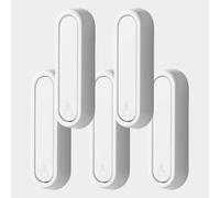 5-Pack Heavy-Duty Zinc Alloy Flip-Down Foldable Wall Hooks - Space-Saving Coat & Towel Hangers with Screws & Anchors for Bathroom, Kitchen & Entryway (L)