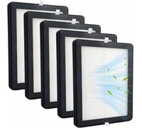 5 Pack HEPA Filter with MeacoDry Arete One 10L &12L