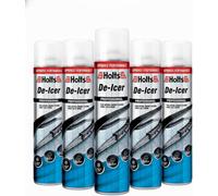 5 Pack Holts Fast-Acting De-Icer Spray 600Ml - Instant Car Windscreen Ice Removal And Refreezing Prevention