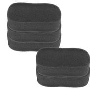 5 Pack Horse Cleaning Sponges for Washing and Bathing | Black Sponge Set, Gentle on Skin, for Livestock Care, Grooming, Stable Cleaning Tasks