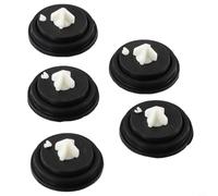 5 Pack Inlet Float Valve Diaphragm Washer Diaphragm Washer Replacement for Siamp Toilet Fill Valve Inlet Valve Cistern Ball Valve Rubber Seal Washer Side Bottom Inlet Flush Tank Repair Kit 28mm