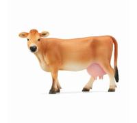 5 Pack - Jersey Cow Toy Animal Figure, White & Tan, Ages 3 & Up. - 13967