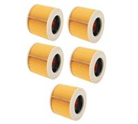 5-Pack Kärcher Cartridge Filter Lamella Filter 6.414-552.0 With Closure Screw