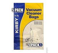 5 Pack Kirby Compatible Vacuum Cleaner Hoover Bags. Fits All Generation G4 G5 G6 Models.