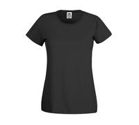 5 Pack Ladies Womens Fruit Of The Loom Ladyfit T-Shirt Tee Short Sleeve T Shirts