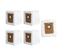 5-Pack Large Capacity Vacuum Cleaner Bags Compatible with for eufy L50 | SES and for l60 SES Self-Emptying Robot, High-Density Non-Woven Dust Collection Sacks for Efficient Allergen
