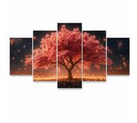 5 Pack Luminous Tree of Life Paint by Numbers for Adults YCBZ-2429