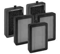5 Pack LV-H128 Replacement Filter for LEVOIT LV-H128, PUURVSAS (HM669A), ROVACS (RV60) Air Purifier, LV-H128 H13 True HEPA Filter, 3-in-1 Activated Carbon Filters, Replace #LV-H128-RF