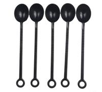 5 Pack Measuring Spoons for Coffee, 10g Fruit Powder Scoop 210mm Long - Plastic Baking Spoon for Espresso, Milk Powder, Seasoning, Compat
