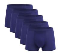5 Pack Mens Boxer Shorts Multipack Underwear Trunks Classic Fit Designer Boxer Briefs Comfortable Hipsters Underpants Breathable Base Layer Shorts Menswear for Everyday