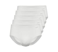5 Pack Men's Briefs Fine Rib by Ammann 80862 M-2XL White