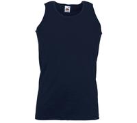 5 PACK Men's Classic Fit Valueweight Cotton Vest Gym Sleeveless Tank Tee T Shirt