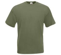5 PACK MEN'S FRUIT OF THE LOOM PLAIN 100% COTTON BLANK T SHIRT TEE'S T-SHIRT NEW