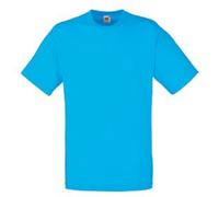 5 Pack Men's Fruit of The Loom Plain Valueweight Crew Neck Tee Shirt T-Shirt New