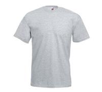 5 Pack Men's Fruit of The Loom Plain Valueweight Crew Neck Tee Shirt T-Shirt New
