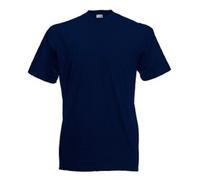 5 Pack Men's Fruit of The Loom Plain Valueweight Crew Neck Tee Shirt T-Shirt New