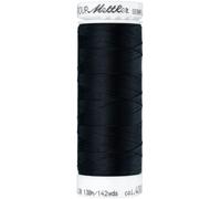 5 Pack - Mettler Seraflex Elastic Thread 50wt 142yd-Black - 7840-4000