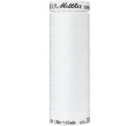 5 Pack - Mettler Seraflex Elastic Thread 50wt 142yd-White - 7840-2000