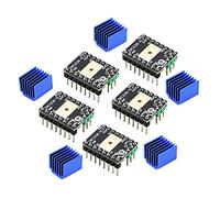5-Pack MKS TMC2226 Stepper Motor Driver StepStick V1.2 3D Printer Parts 2.5A UART Ultra Silent Better Heat Dissipation Replacing TMC2225 TMC2209 TMC2208