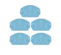 5 Pack Mop Cloth Cleaning Rags, Compatible for Midea, VCR04W Robot Vacuum Cleaner Accessories Mop Cloth Replacement