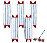 5 Pack Mop Head Replacement Compatible with Vileda-Ultra Max, Microfibre Mop Head Replacement, Absorbent Washable Durable Mop Pads Mop Refill Compatible with Vileda 1-2 Spray