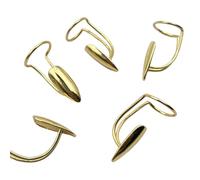 5 Pack Multifuntional Nails Rings Easy To Wear Manicure Jewelry Finger Tip Rings For Theme Parties And Nightclubs Alloy Stackable For Women