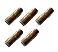 5 Pack N-M1218C Welding Nozzle 1/2" ID 1/8" Recess for Miller for MDX-250 AccuLock MIG Welding Gas Equipment Replacement Compatible with MDX250 Series