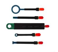 5-Pack Near Field Probe Set for EMI EMC Testing, 9kHz-3GHz Electric Field Antenna with for SMA Female Connector, PCB Debugging Tool with Heat Shrink Head