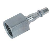 5 PACK 1/2 Inch BSPT Screwed Adaptor - Female Thread - 100 psi Free Airflow Rate