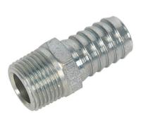 5 Pack Of 3/8 Inch Bspt Screwed Tailpiece Adaptors For 1/2 Inch Hose